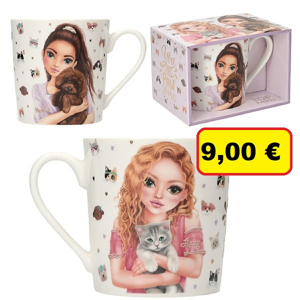 TOP MODEL ŠALICA KITTY I DOGGY